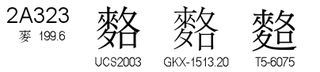 U+2A323